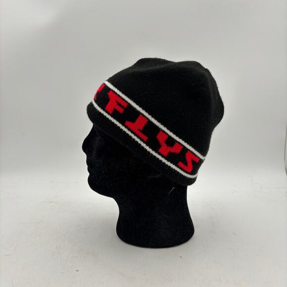 Studded Skull & Crossbones Black Beanie Sock Hat | eBay Vintage Blackflys Beanie Hat Skulls Crossbones Skate